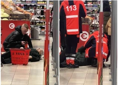 Cilvēcība, kas aizkustina: jaunietis Vecmīlgrāvja veikalā neatstāj vienu seniori, kurai kļuvis slikti