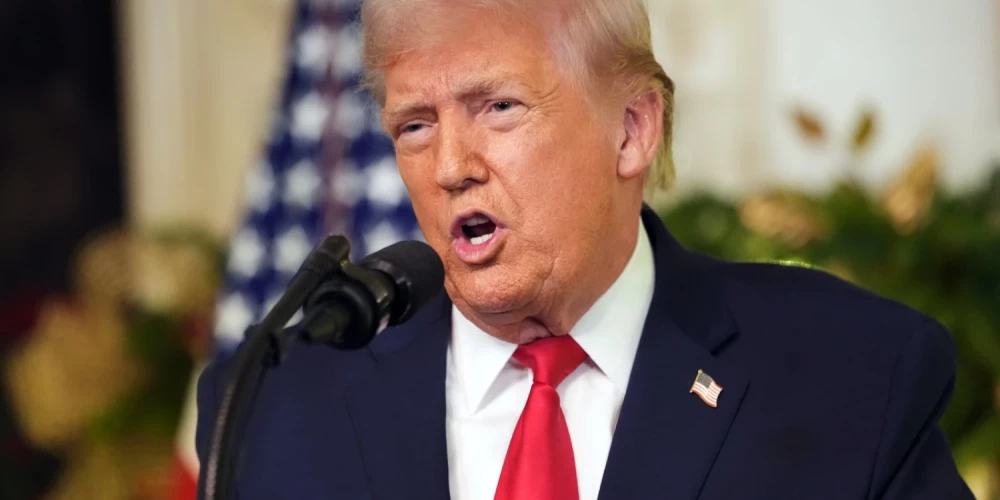 ASV prezidents Donalds Tramps. 