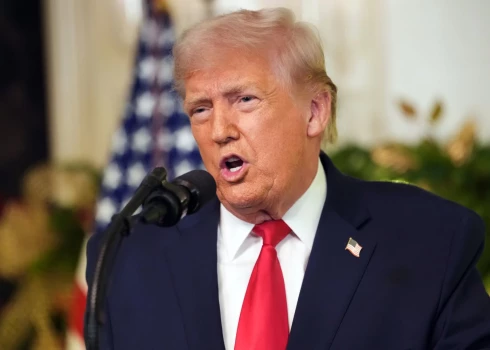 ASV prezidents Donalds Tramps. 