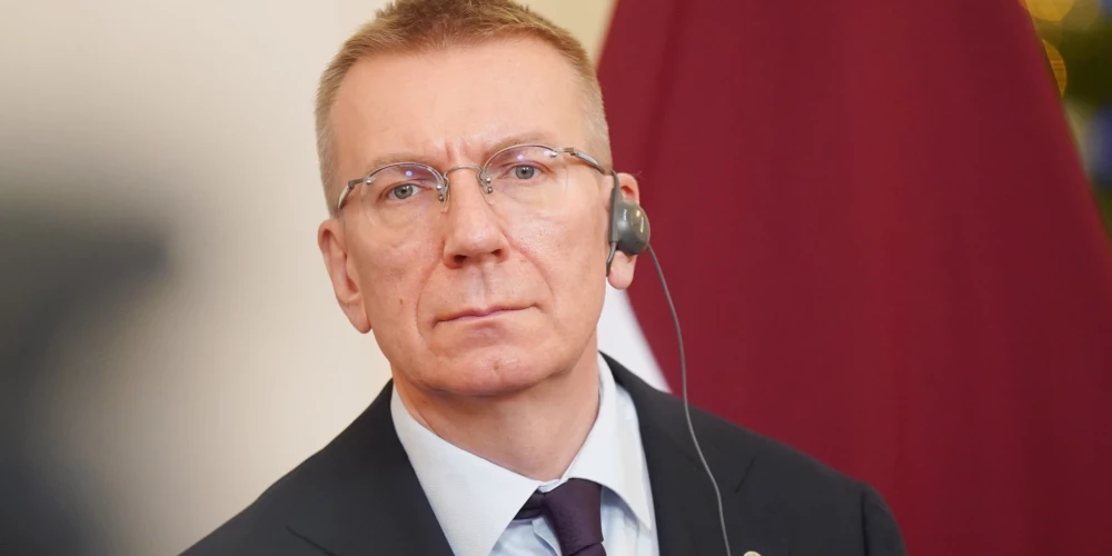 Президент Латвии Эдгар Ринкевич.
