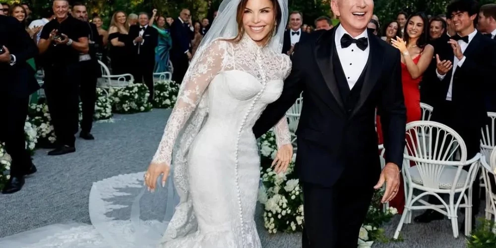 Vienas no iespaidīgākajām 2025. gada kāzām bija “Amazon” dibinātāja un miljardiera Džefa Bezosa un televīzijas žurnālistes Lorēnas Šančesas kāzas.