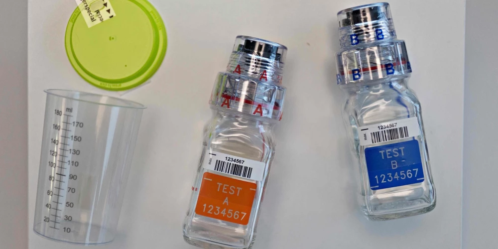 Dopinga provju trauki.