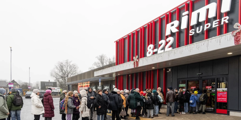 В Икшкиле перед праздниками открыли новый Rimi.