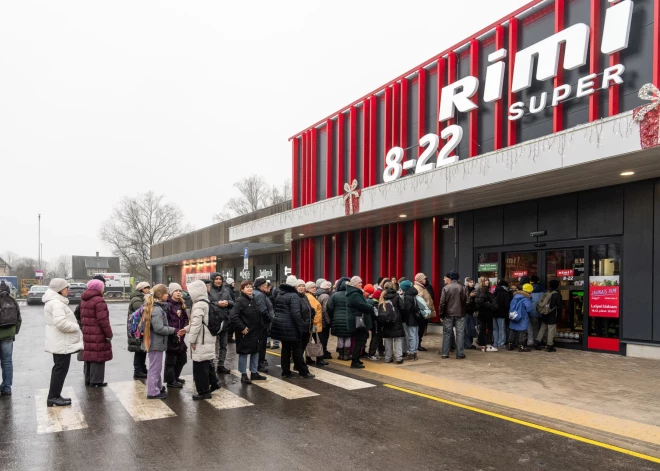 ФОТО: в Икшкиле открылся новый Rimi за 6 млн евро - что там сделали для удобства покупателей