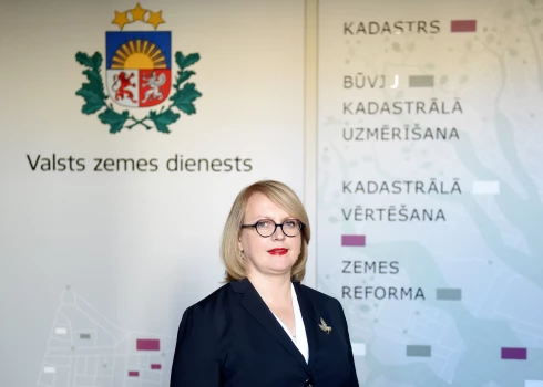 Valsts zemes dienesta ģenerāldirektore Vita Narnicka.