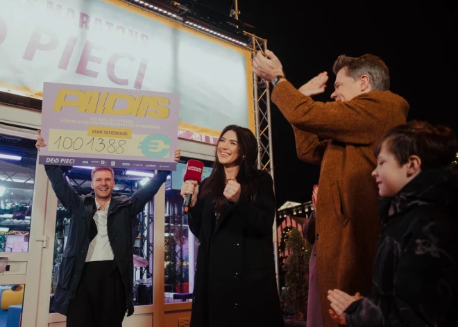 Vairāk nekā miljons! Labdarības maratonā “Dod pieci!” saziedota rekordliela summa 1 001 388 eiro