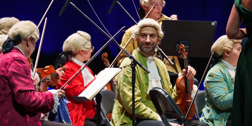 Vīnes Mocarta orķestris "uguņo" Rīgā