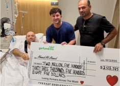 Sidnejas pludmales uzbrukuma varonim saziedoti 2,5 miljoni ASV dolāru: viņa stāvoklis ir smagāks, nekā cerēts