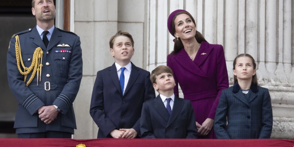 Velsas prinča un princeses ģimene.