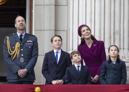 Velsas prinča un princeses ģimene.