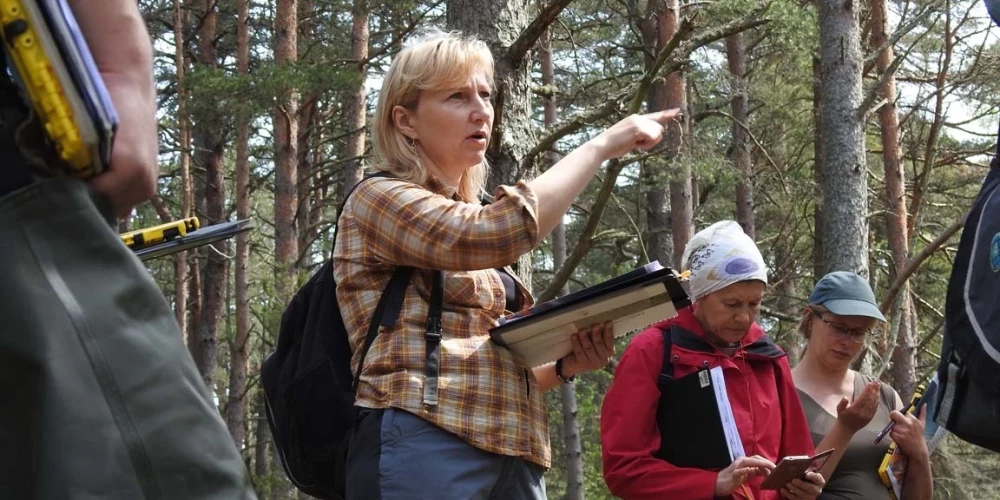 Ticība tam, ka nosargāsim dabas vērtības, un darbs Sandrai dod spēku strādāt.