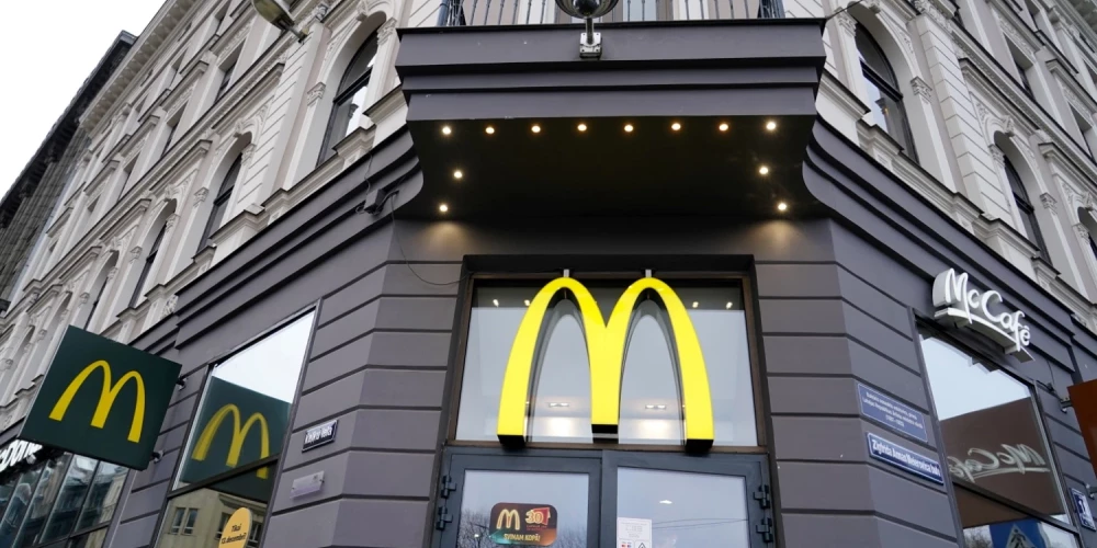 "McDonald's" nākamgad plāno atvērt trīs ēdināšanas vietas Baltijā. 