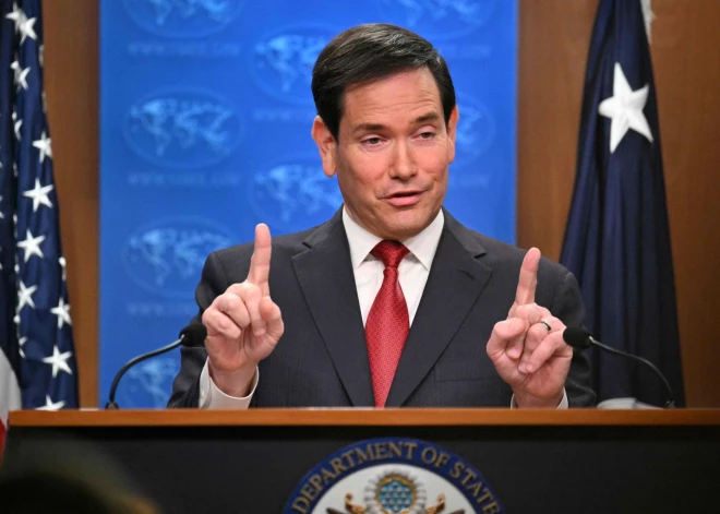 Rubio: ASV nespiež Ukrainu pieņemt miera vienošanos ar Krieviju