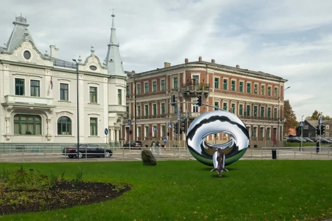 Liepājas dome 18. decembrī atbalstīja konkursā izraudzīta rotaļīga vides objekta izvietošanu pilsētā.