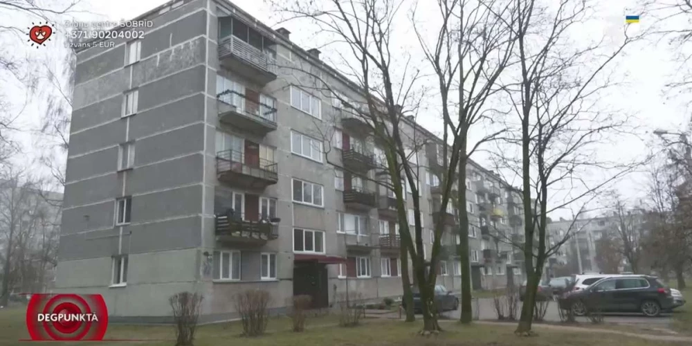 В Риге загорелась квартира, пока хозяева были на работе.