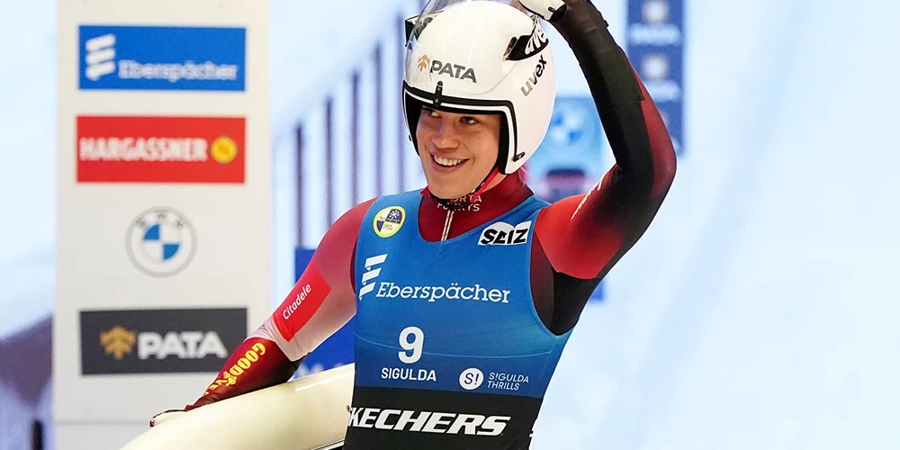 Elīna Ieva Bota summā uzvarētājai zaudēja 0,76 sekundes.