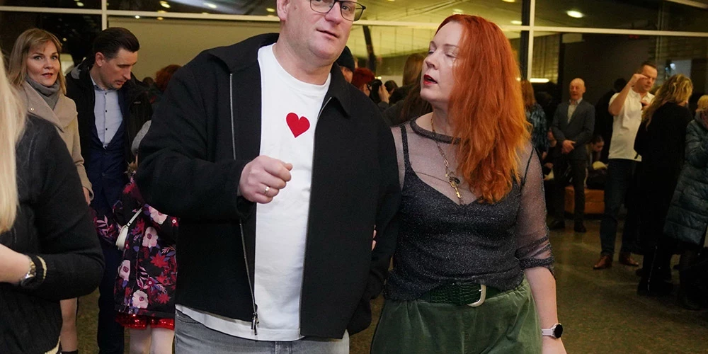 Viesu vidū bija arī Rīgas mērs Viesturs Kleinbergs ar sievu.