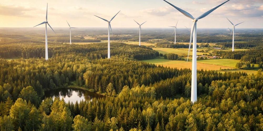 В двух краях Латвии готовят ветропарк на 96 МВт, но сначала придется переписать правила.