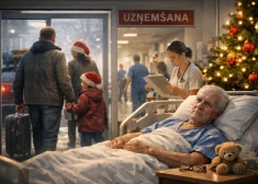 Пожилых латвийцев все чаще оставляют в больницах на праздники их собственные дети - чтобы не мешали отмечать