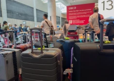 Новый порядок въезда в ЕС вызвал хаос и огромные очереди в аэропортах. А что происходит в Рижском аэропорту?