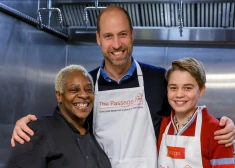 Принц Уильям впервые привез сына туда, где сам оказался в 11 лет благодаря принцессе Диане