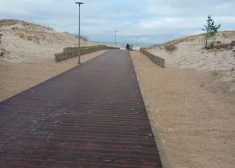 Solis tuvāk jūrai ikvienam - Ventspilī pabeigta pludmales 6. ieejas pārbūve