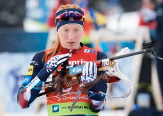 Kirkeide Pasaules kausa biatlonā posmā izcīna uzvaru distancē ar kopēju startu