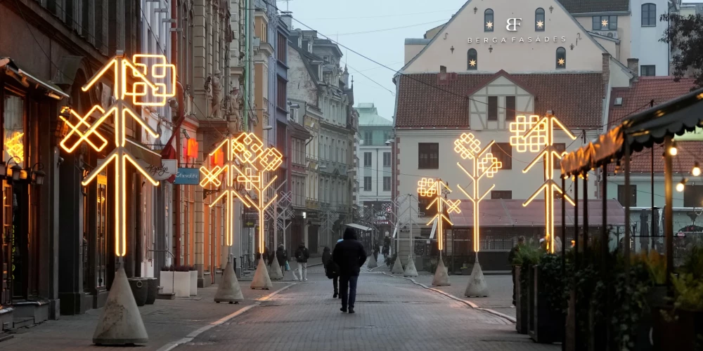 Рождество встречаем без сугробов.
