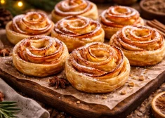 Piešķir gada nogalei maigumu ar ābolu desertu