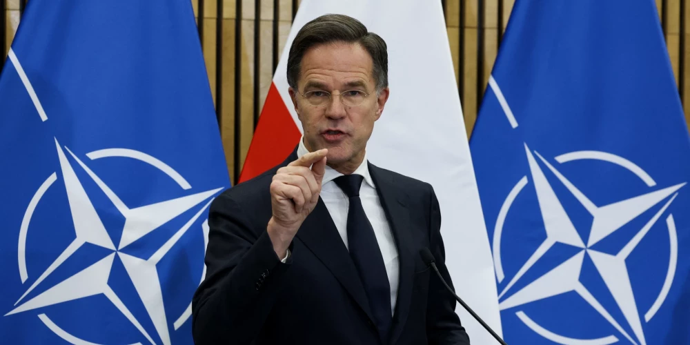 NATO ģenerālsekretārs Marks Rute.