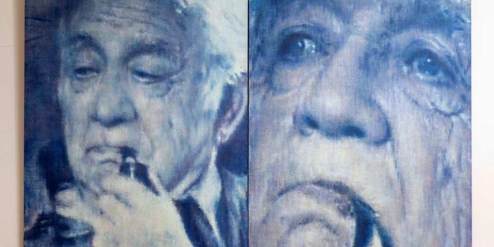 Rituma Ivanova personālizstāde "Tikšanās" Roberta Mūka memoriālajā muzejā Galēnos.