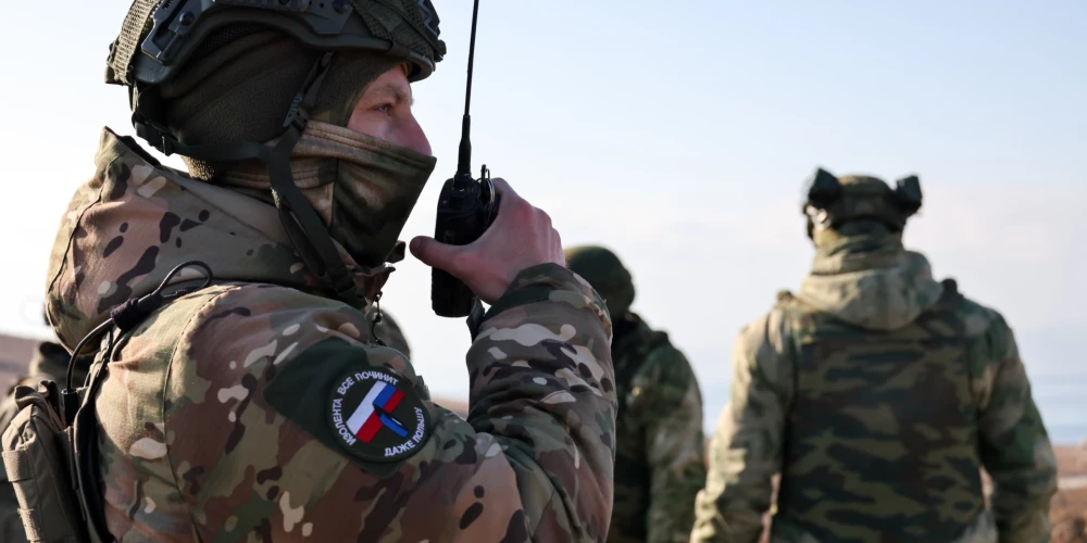 Krievijas militāristi./Ilustratīvs attēls.