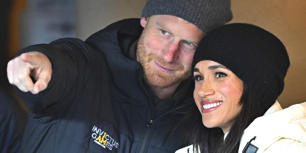 Princis Harijs un Megana Mārkla.