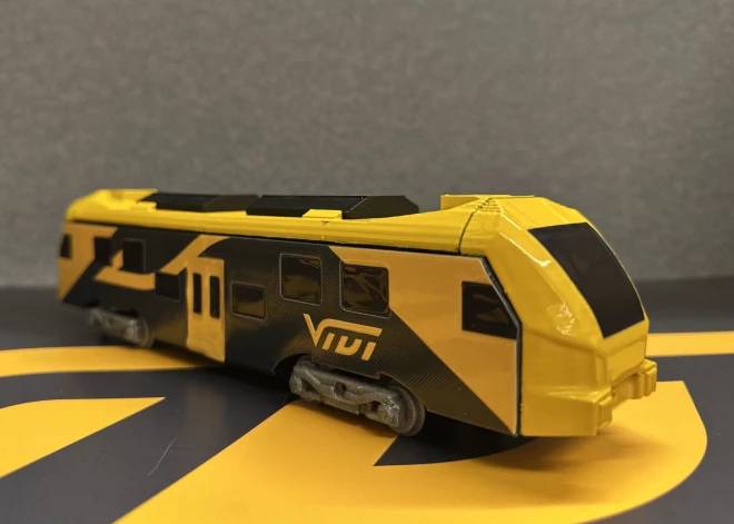 Divu stundu laikā iedzīvotāji pilnībā "izķer" visus "Vivi" vilcienu modelīšus