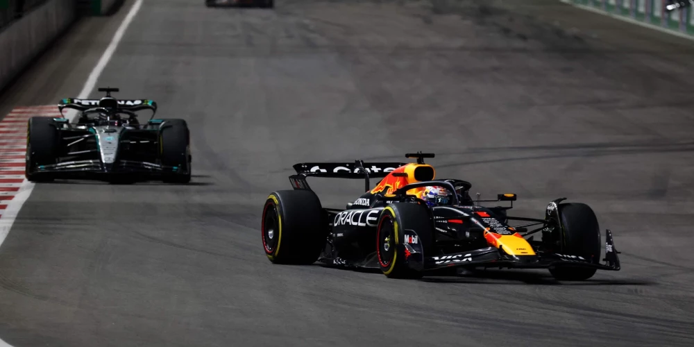 Vai Makss Verstapens un Džordžs Rasels ar savām komandām jau pirms sezonas guvuši pārsvaru pār konkurentiem.