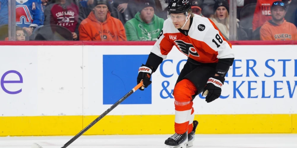 Latvijas uzbrucējs Rodrigo Ābols.