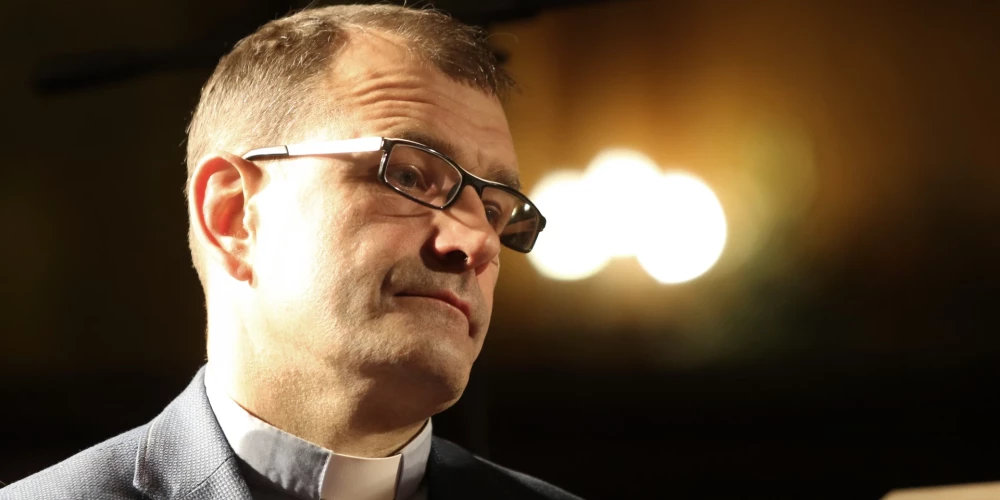 Nacionālo bruņoto spēku vecākais eksperts starptautiskās militāri reliģiskās sadarbības jautājumos Elmārs Pļaviņš.