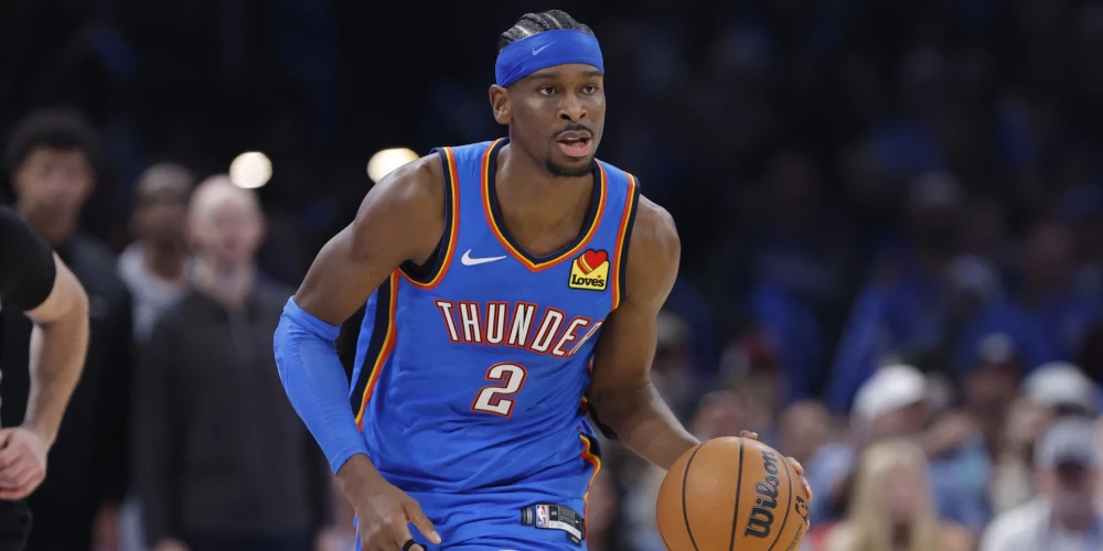 Oklahomasitijas "Thunder" līderis Šejs Gildžess-Aleksandrs sezonas pirmajā pusē bijis viens no reālākajiem kandidātiem uz vērtīgākā spēlētāja balvu.