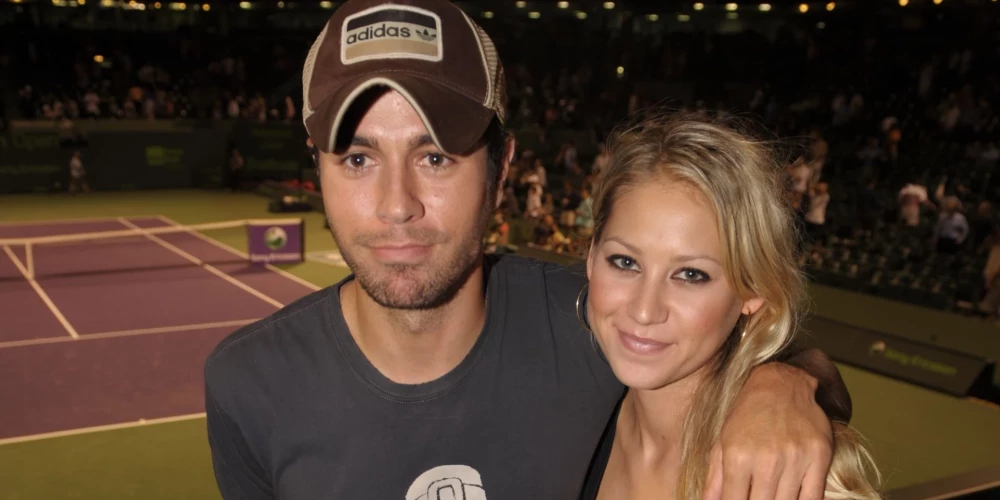 Энрике Иглесиас и Анна Курникова.