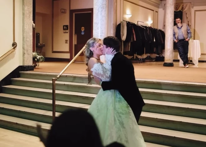 VIDEO: neaizmirstams uznāciens kāzās līgavaini pārvērš par interneta sensāciju