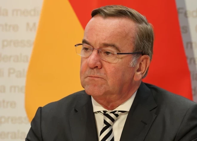 Vācijas aizsardzības ministrs Pistoriuss kliedē ilūzijas par Putina nodomiem