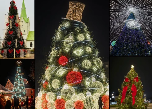 Noskaidrotas 2025. gada krāšņākās eglītes Latvijā.