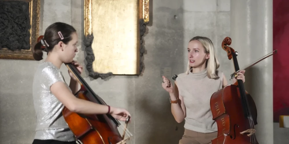 Во время мастер-класса.