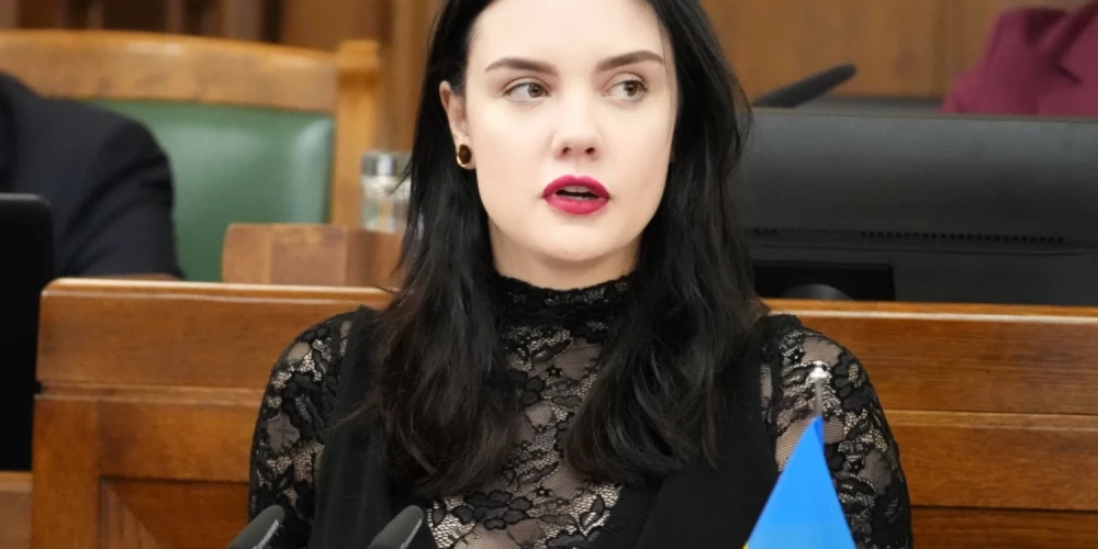 "Progresīvo" Saeimas frakcijas deputāte Selma Teodora Levrence. 