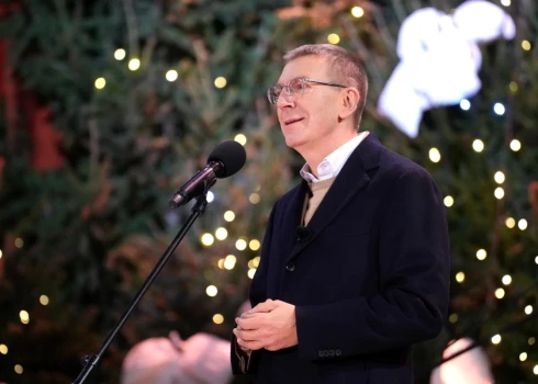 Valsts prezidents Edgars Rinkēvičs. 