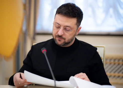 Ukrainas prezidents Volodimirs Zelenskis.