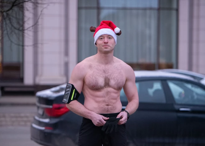 Рождественский забег Rimi Rīgas maratons.