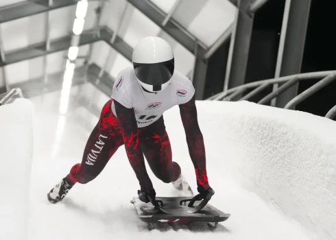 Pasaules kausa posms skeletonā vīriešiem Siguldas bobsleja un kamaniņu trasē.