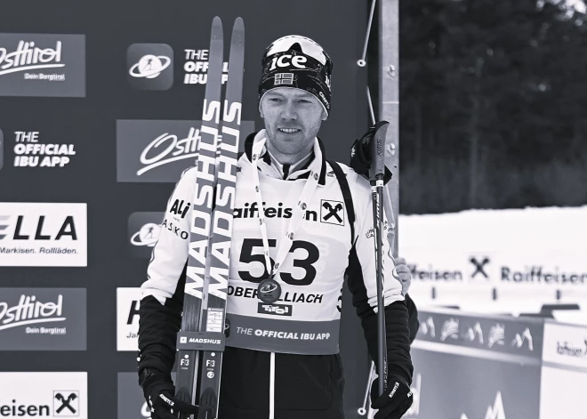 Slavens 27 gadus vecs biatlonists atrasts miris savā viesnīcas numurā