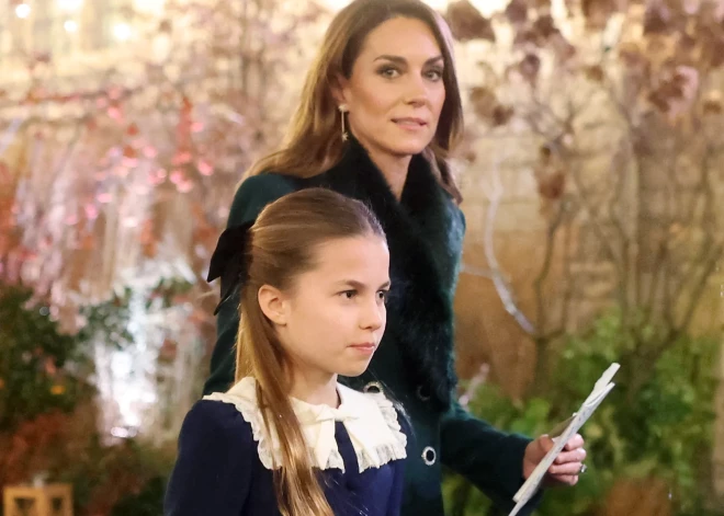 Pārsteiguma priekšnesumu Ziemassvētku vakarā sarūpē Keita Midltona un princese Šarlote 